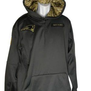 Nike New England Patriots "Salute To Service" NFL Hoodie Size L